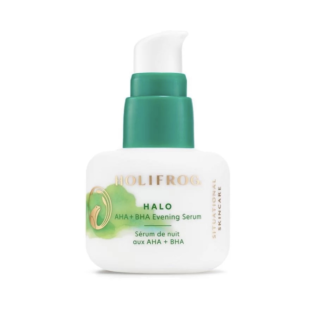 Holifrog Ночная сыворотка с кислотами AHA + BHA Halo