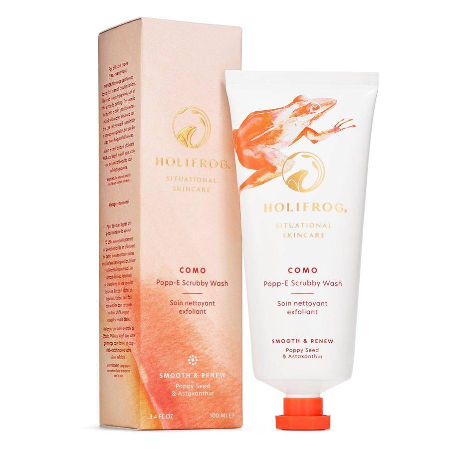 Holifrog Омолаживающий гель-скраб Como Popp-E Renewal Scrubby Wash