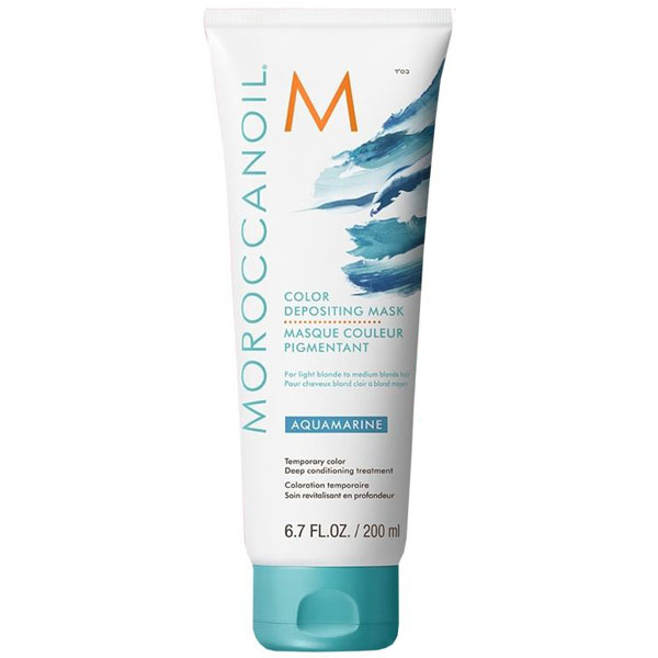 Moroccanoil Тонирующая маска для волос Color depositing mask aquamarine