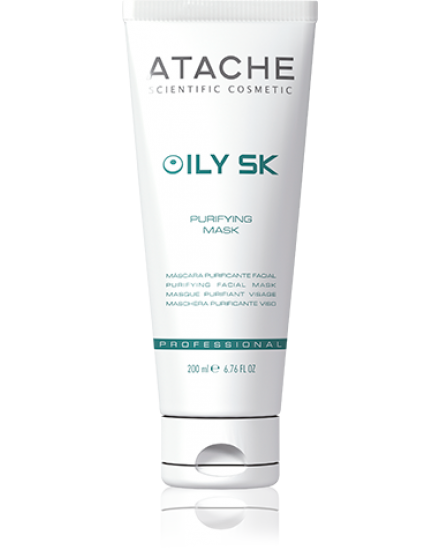 Atache Антибактериальная очищающая маска Oily SK Purifying Mask
