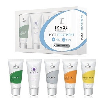 Image Skincare Дорожный набор для после пилингового ухода Post treatment travel kit
