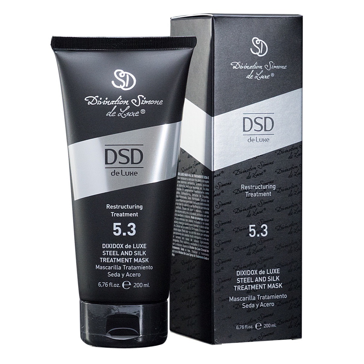 DSD de Luxe Восстанавливающая маска cталь и шёлк 5.3 Steel and silk treatment mask