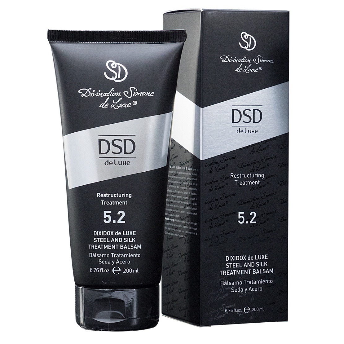 DSD de Luxe Восстанавливающий бальзам cталь и шёлк 5.2 Steel and silk treatment balm