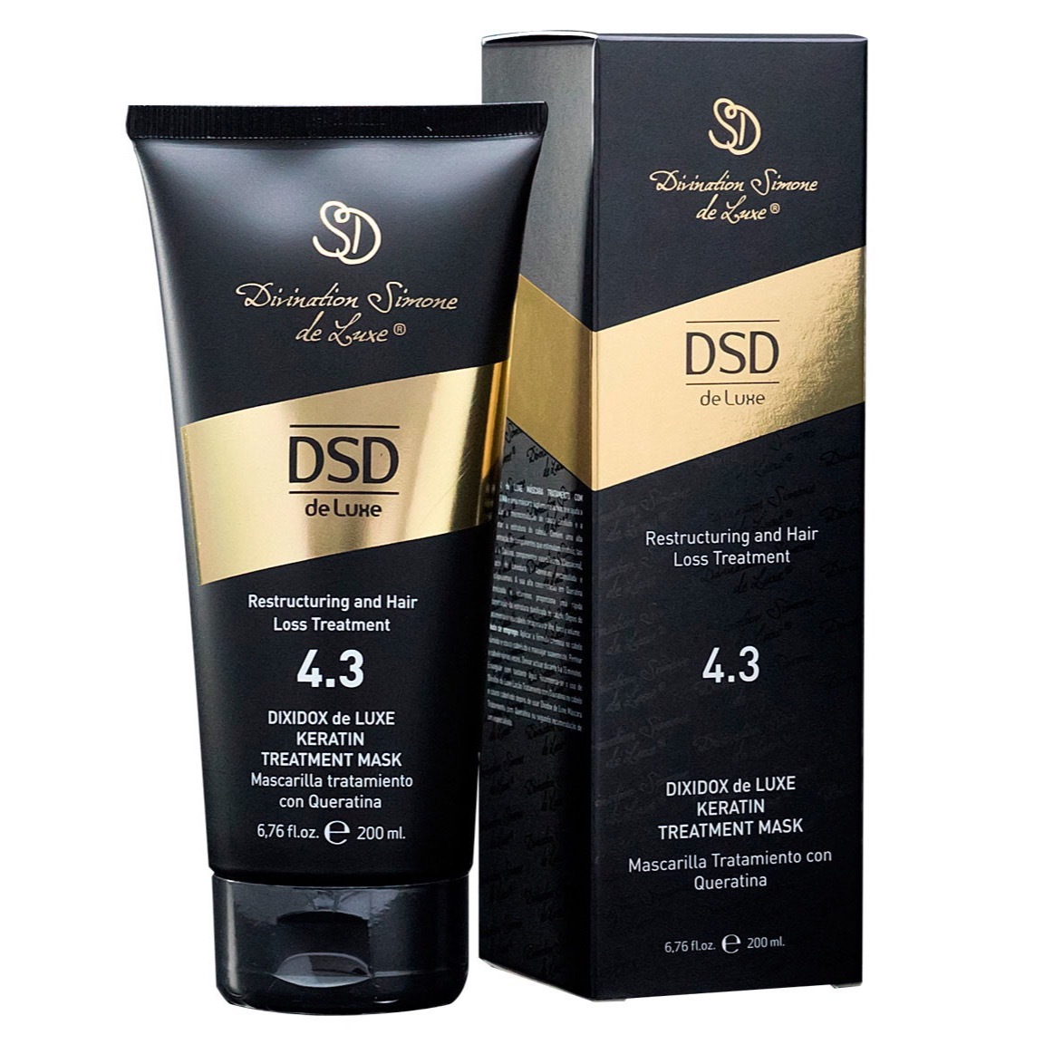 DSD de Luxe Восстанавливающая маска с кератином 4.3 Keratin treatment mask