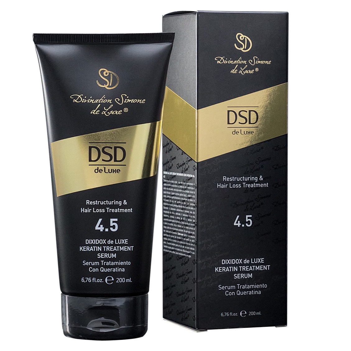 DSD de Luxe Сыворотка обогащенная кератином 4.5 Keratin treatment serum