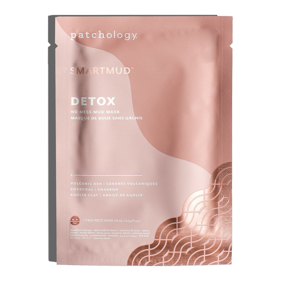Patchology Маска детокс Smartmud no mess mud detox sheet mask