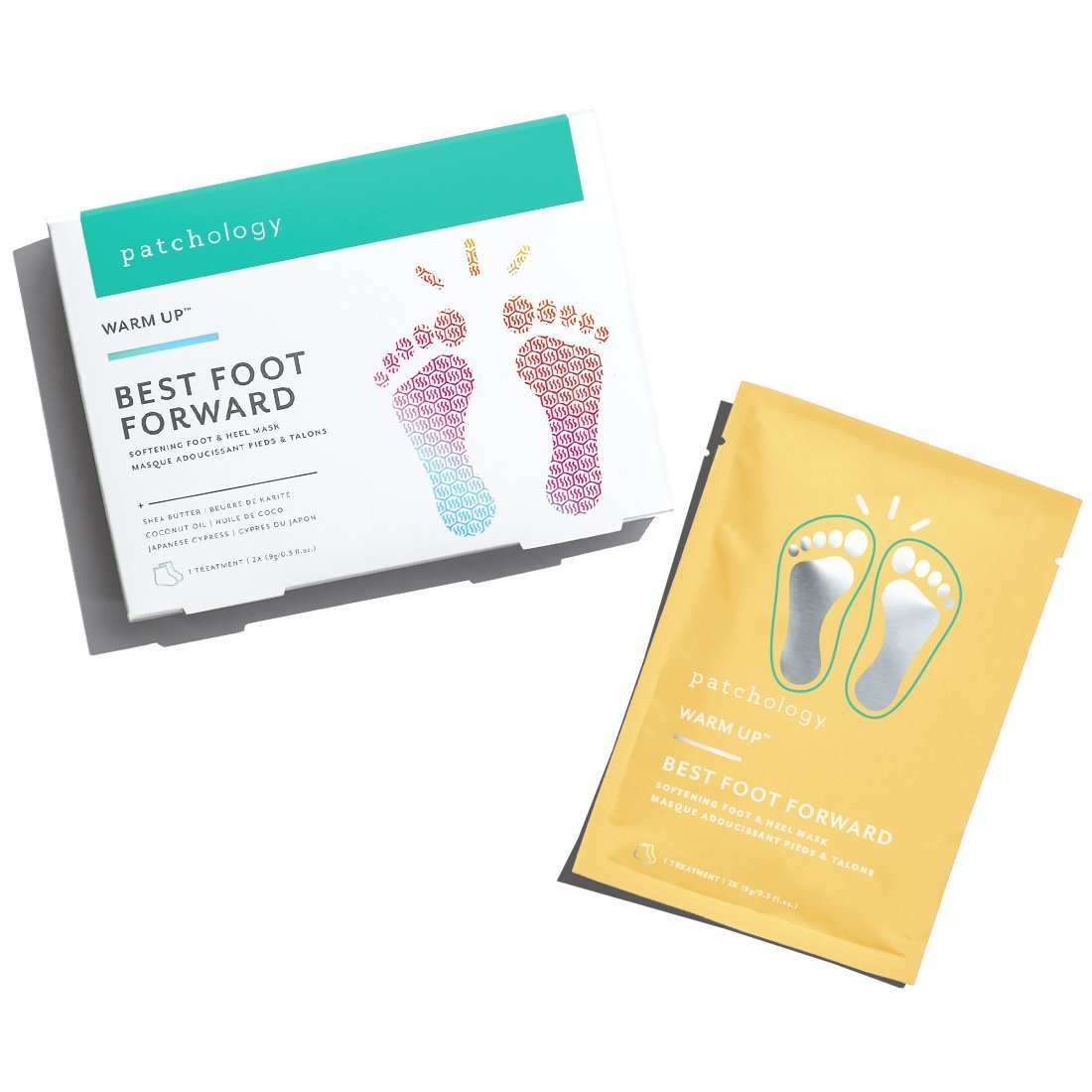 Patchology Набор питательных масок для ног Best foot forward mask