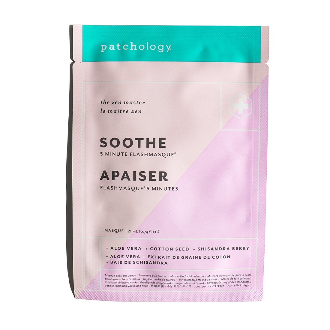 Patchology Успокаивающая маска Flashmasque soothe 5 minute sheet mask
